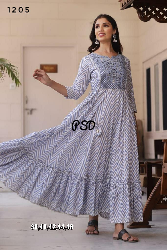 Full Flair Cotton Gowns