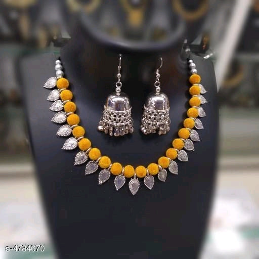 Trendy Silver Plated Jewelry Sets M21