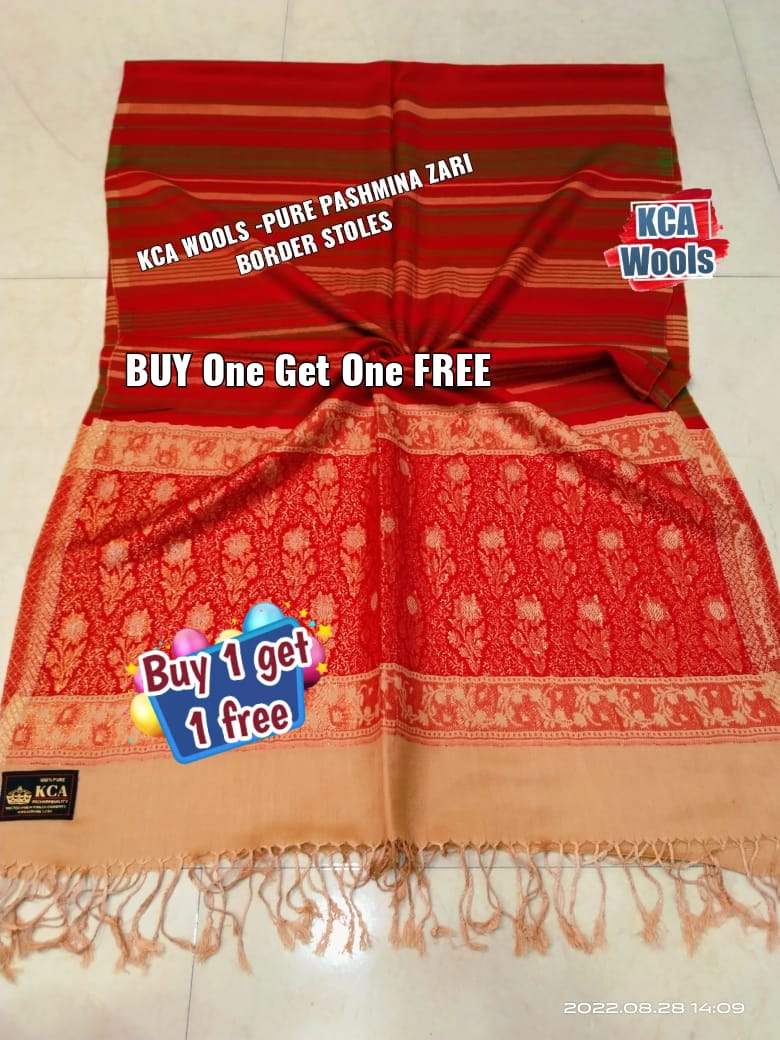 Woolen Stoles Buy 1 Get 1 Offer