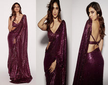 Load image into Gallery viewer, Pretty Sequins Dinner Sarees