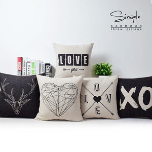 Attractive Jute Cushion Covers