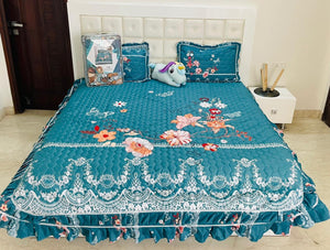 Quilted Bedcovers with pillow covers