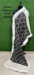 Designer Embroidered Pashmina Stoles