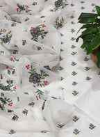 Beautiful embroidered Kota doriya suit