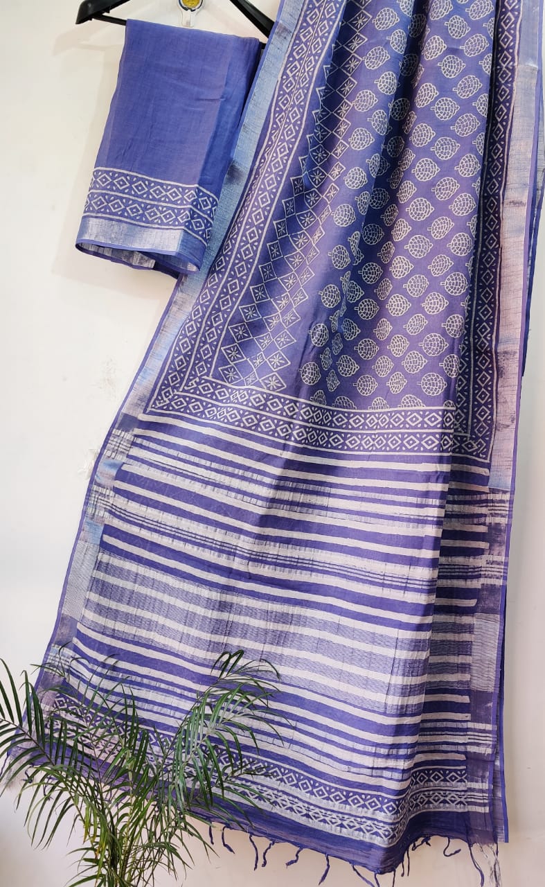 Mix-up collection Bagru Sarees