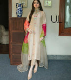 Chanderi Silk Embroidered Set