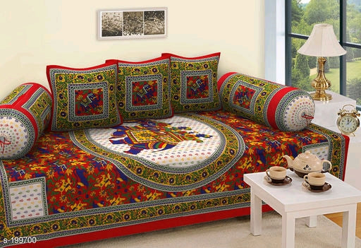 Jaipuri Style Cotton Diwan Sets Vol 1 M1