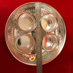 German Silver Dry fruit/Snack Set