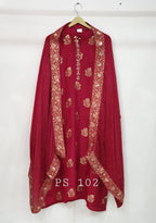 Premium Uppada Silk brocade kurta with Shantoon Bottom