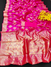 Load image into Gallery viewer, Benarsi Kanchipuram Sarees