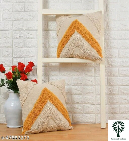 Tufted Cotton Cushion Covers