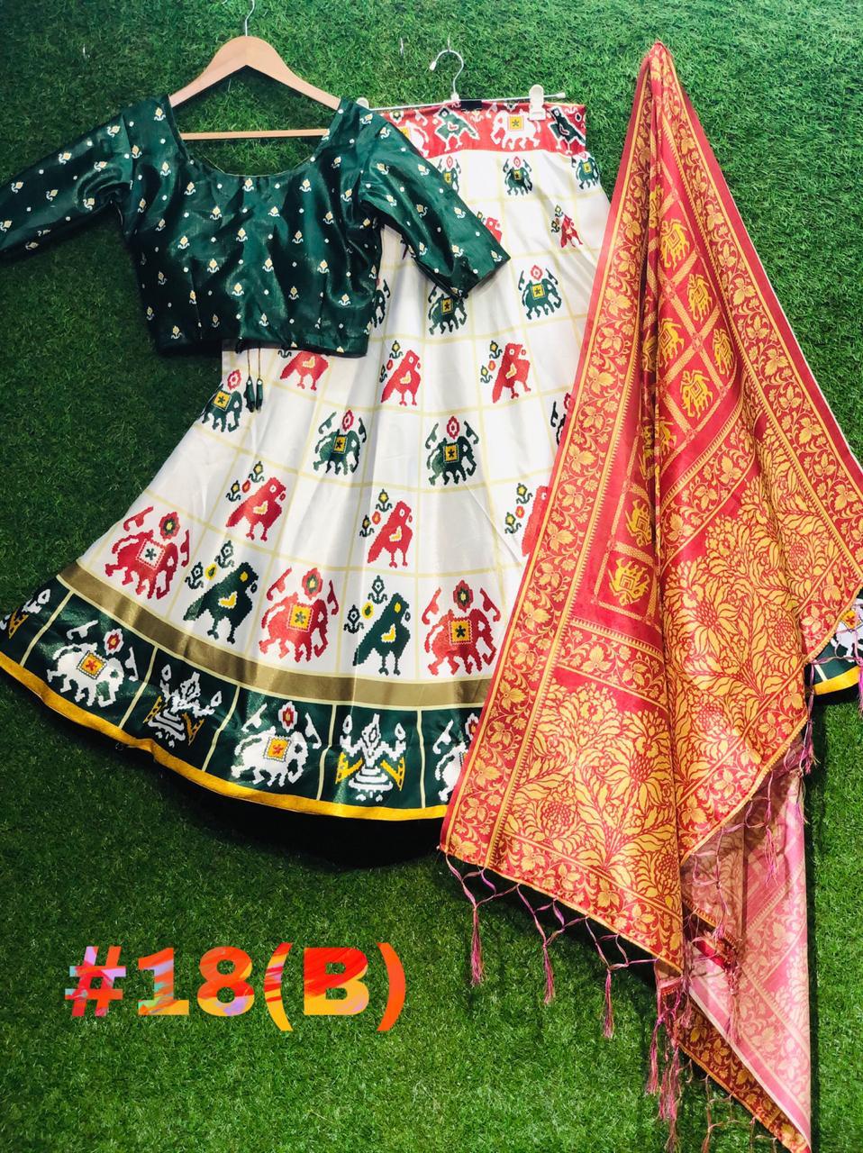 Designer Patola Navratri Special Lehengas