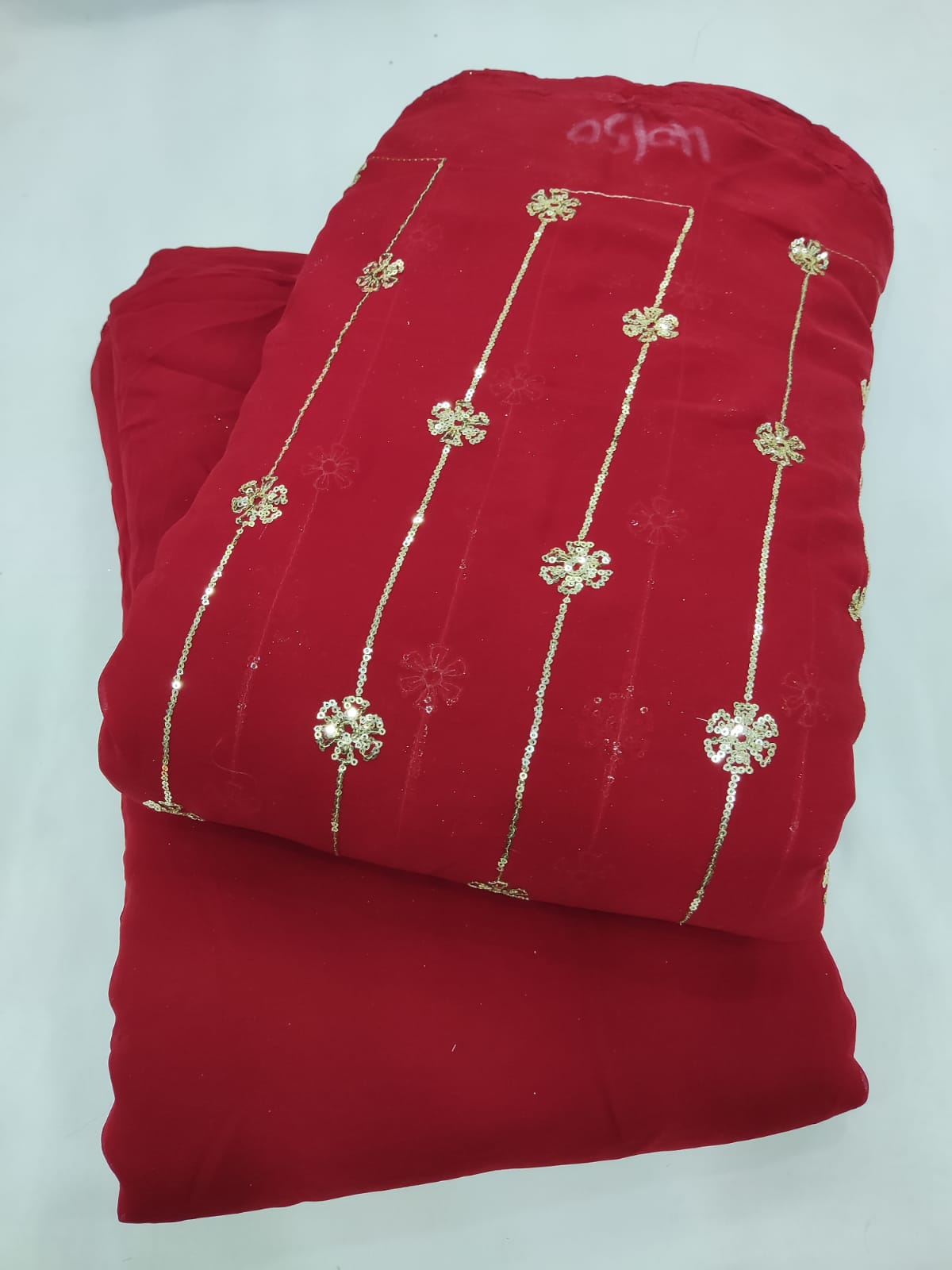 Beautiful Georgette Sequins Suits