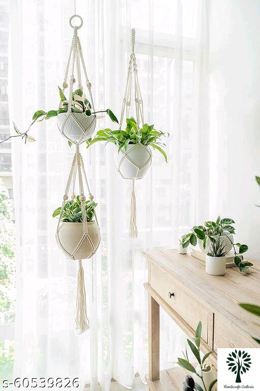 Beautiful Macrame Pot Holders