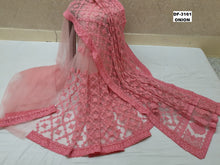 Load image into Gallery viewer, Net Designer Saree with embroidery