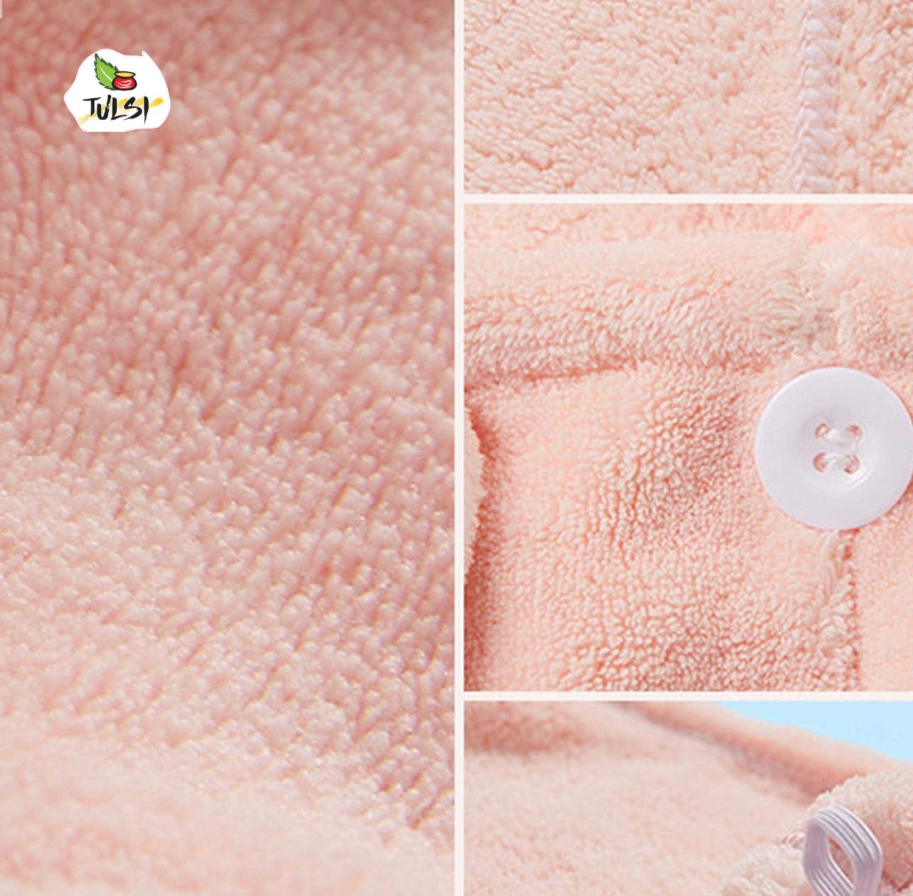 Womens Cleft Lip Ear Towel Hair Cap