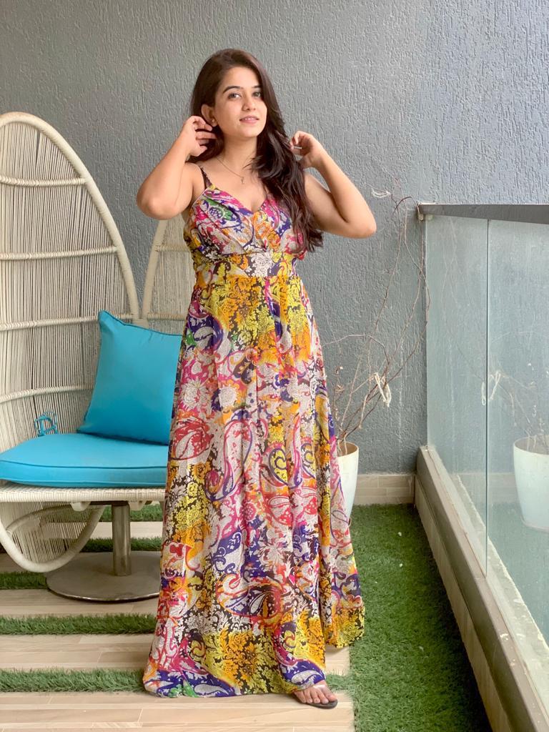 Chiffon One Piece Dress
