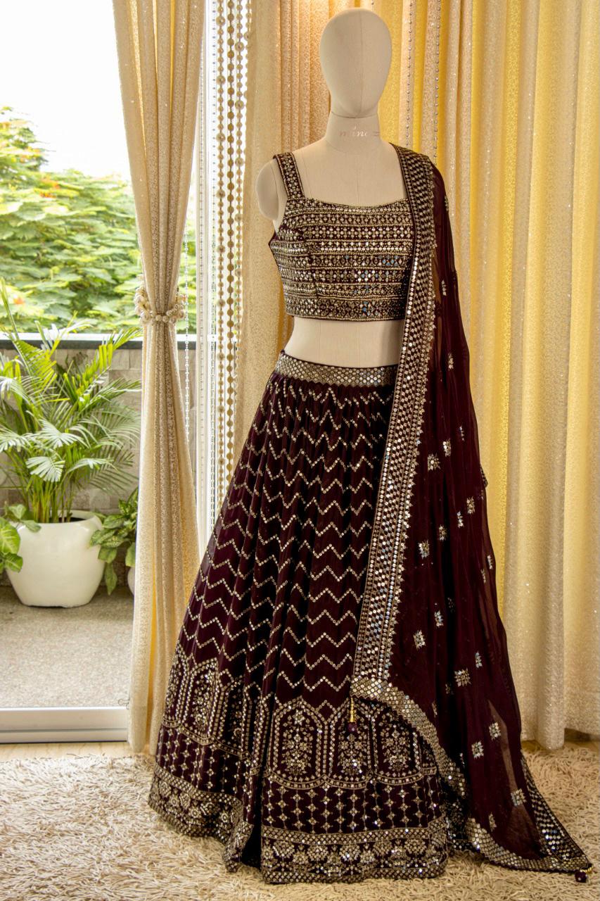 Chinnon Lehenga Choli