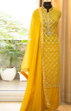 Chinnon Suit with Pitta Embroidery