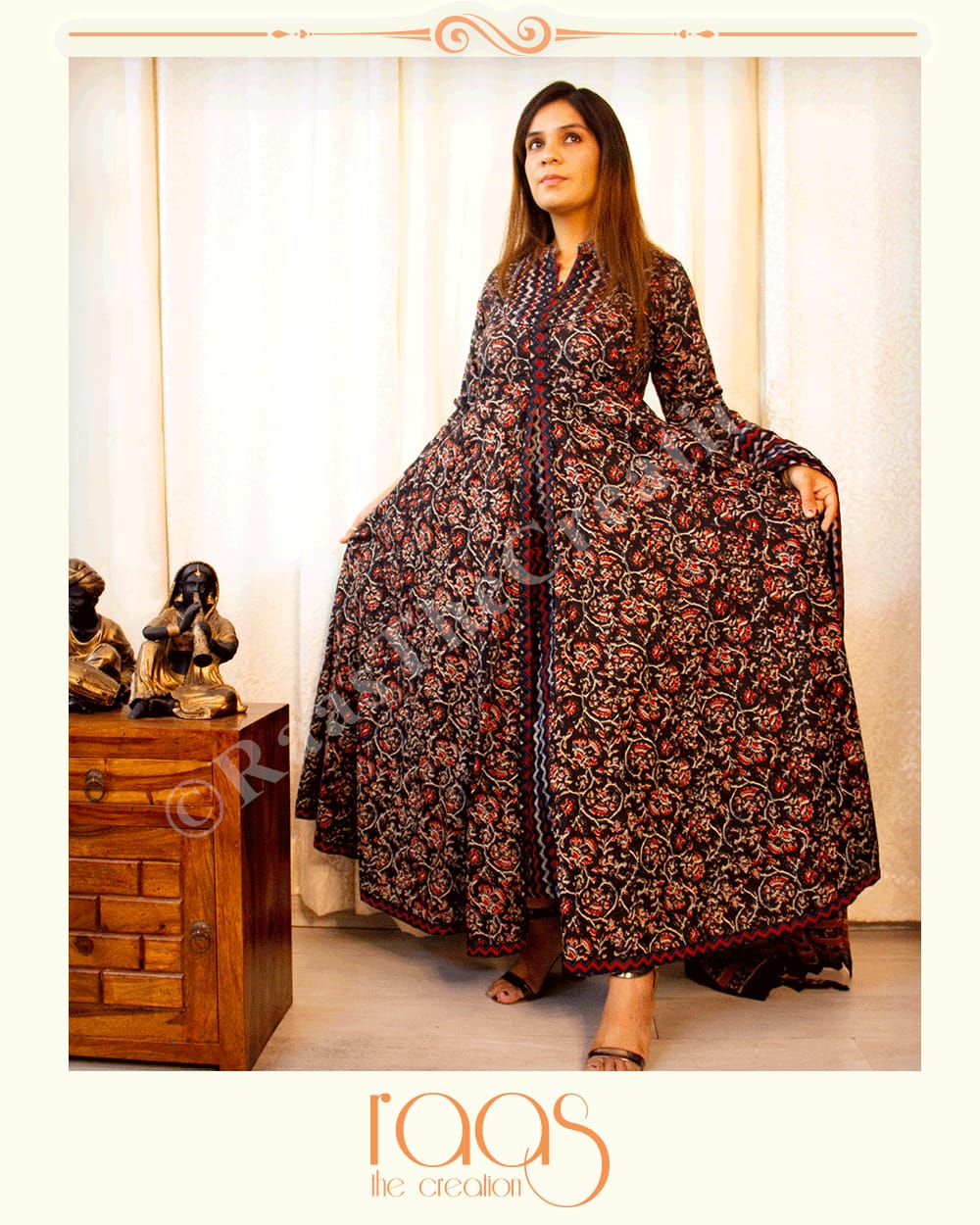 Cotton Double Layered Gown