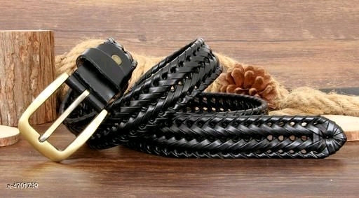 Stylish Leatherette Men's Belts