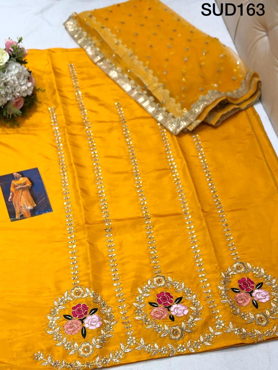 Uppada Silk with handwork