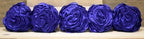 Rose Shape Satin Cushion Covers M4