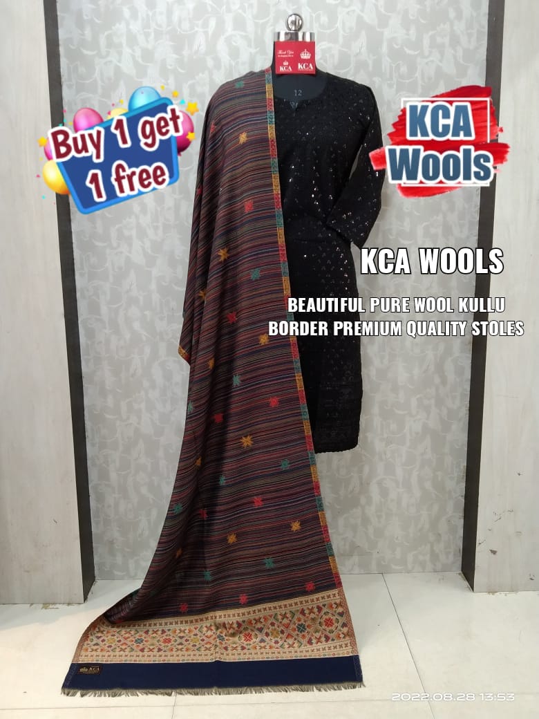 Woolen Stoles Buy 1 Get 1 Offer