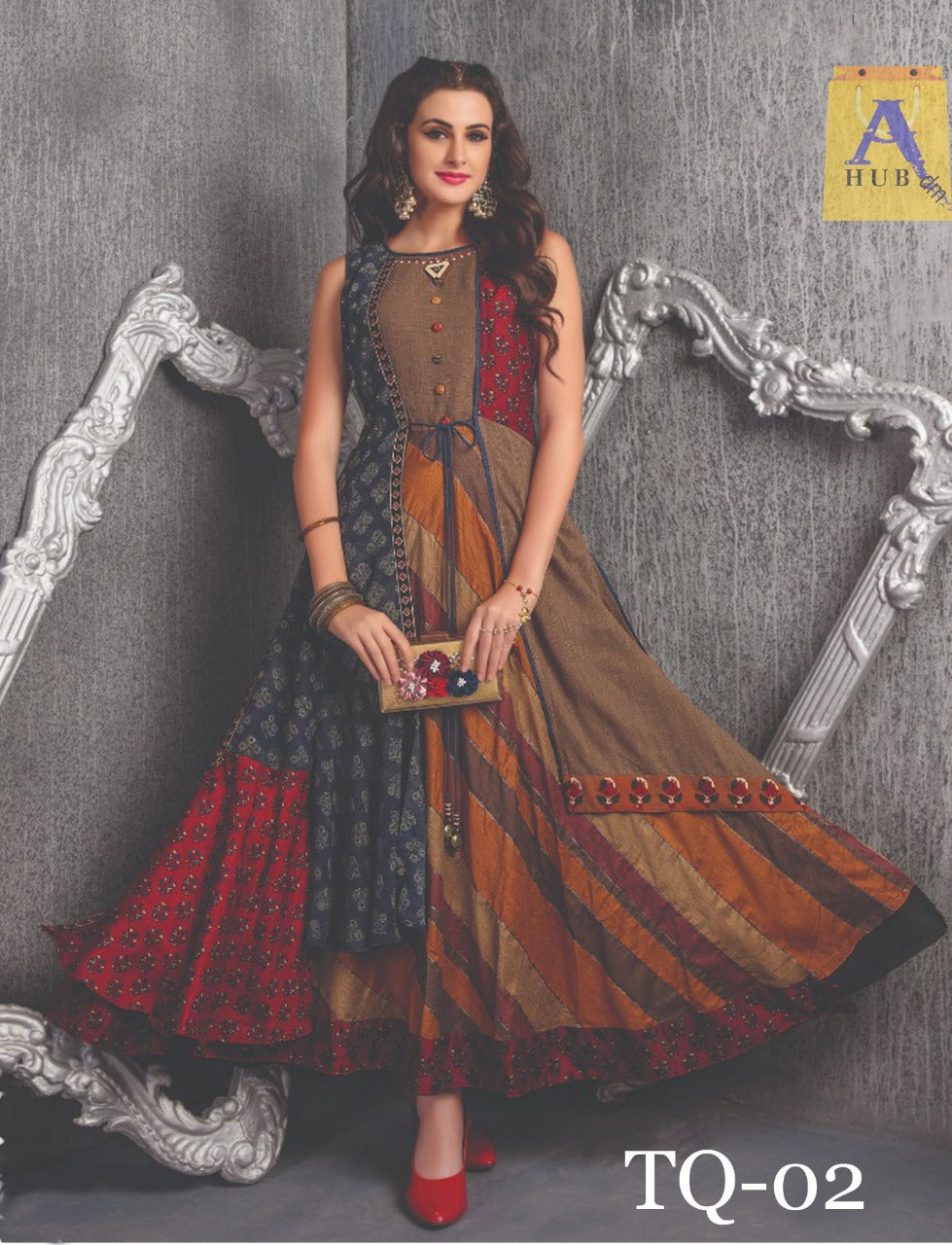 Chanderi Cotton Gowns (Queen)