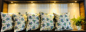 Cushion Covers with Silk Embroidery