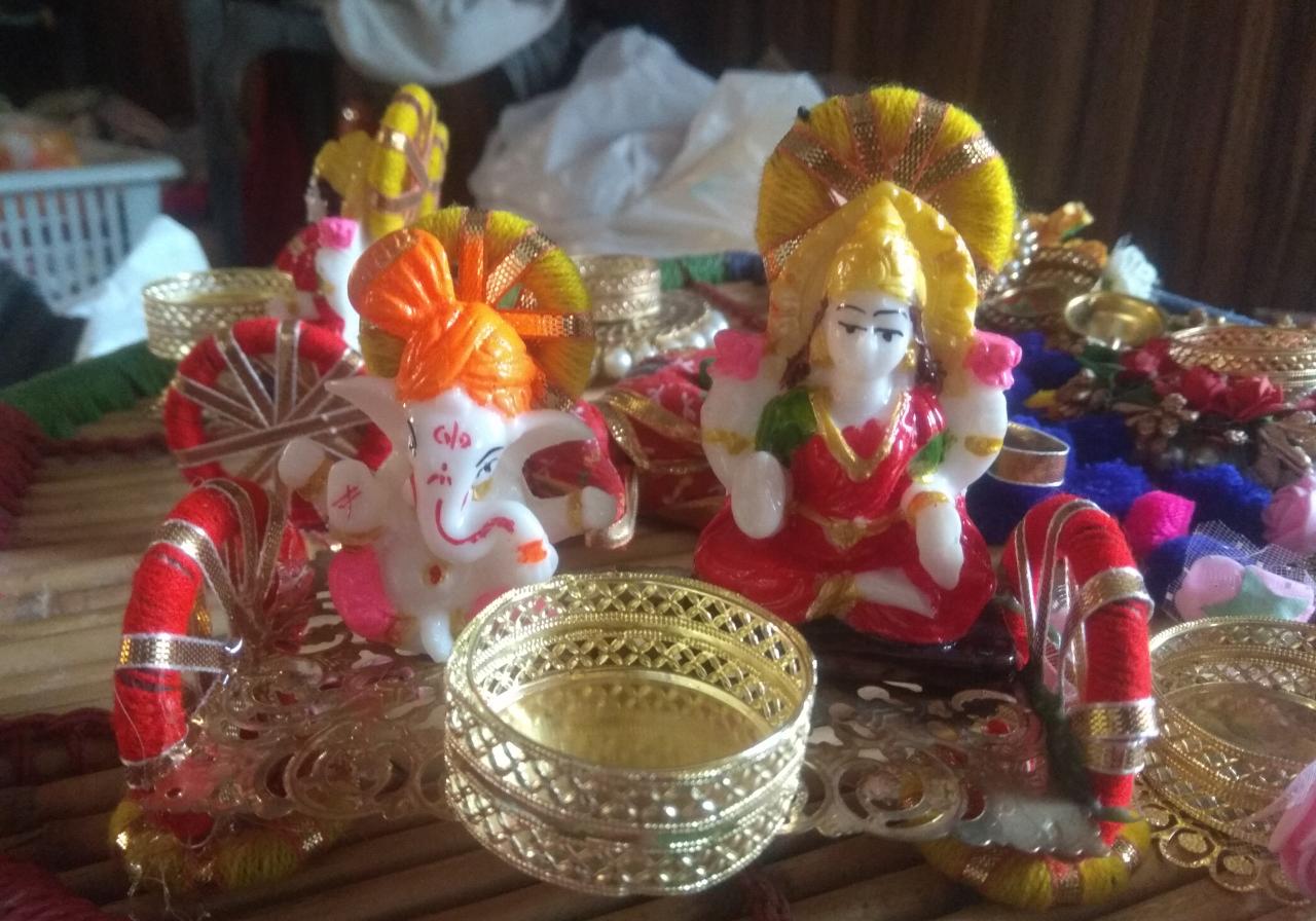 Ganesh Lakshmi Ji on rath