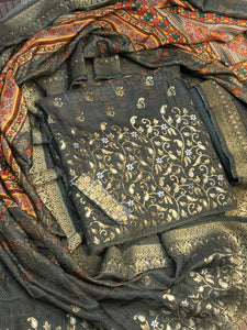Dola Silk Benarsi with embroidery
