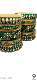 Feminine Fusion Bangles(Bridal Bangles)