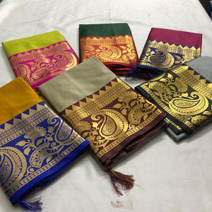 Beautiful Mercerised Cotton Silk Sarees