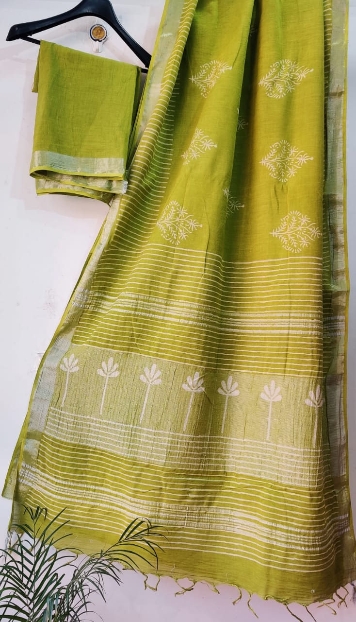 Mix-up collection Bagru Sarees