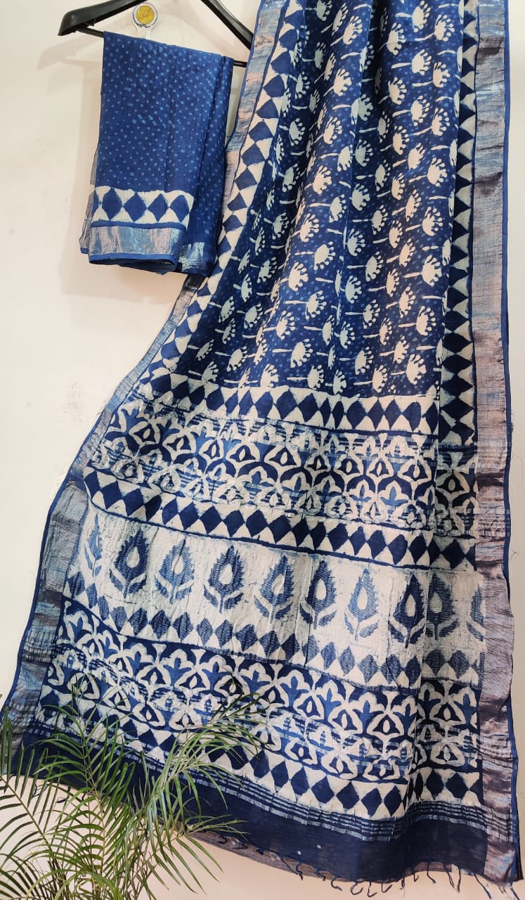 Mix-up collection Bagru Sarees