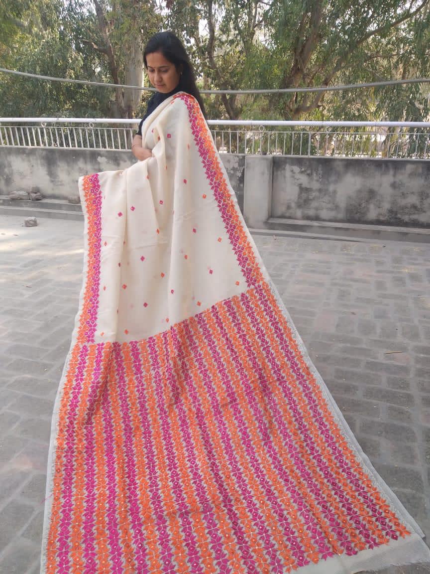 Kota Doriya Embroidered Saree