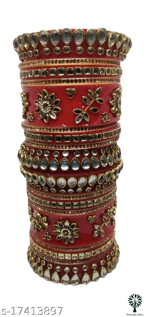 Feminine Fusion Bangles(Bridal Bangles)