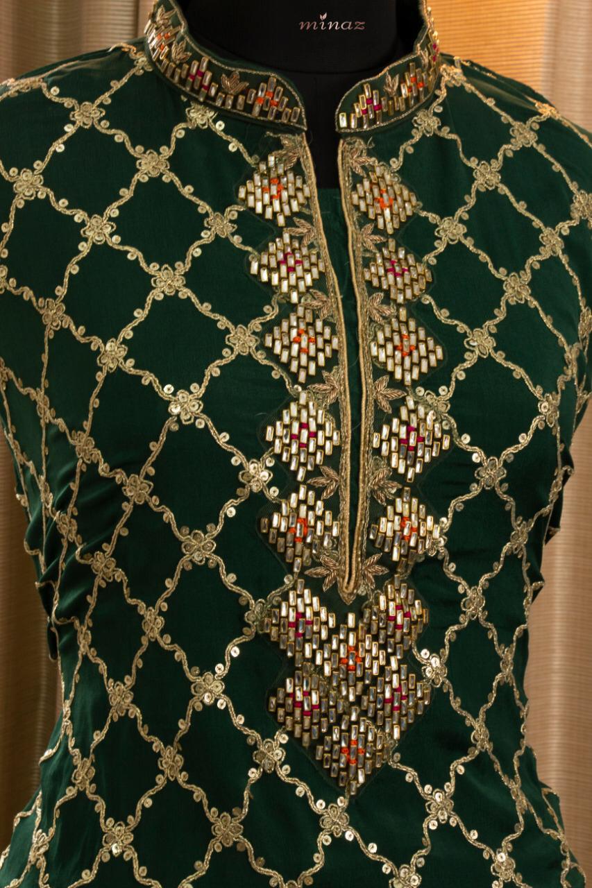 Chinnon Suit with Pitta Embroidery