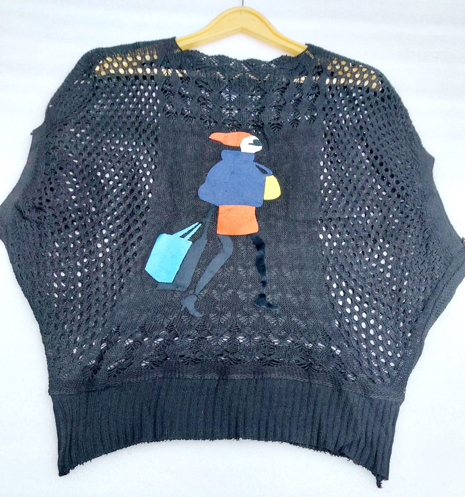 Beautiful Pearl work Poncho