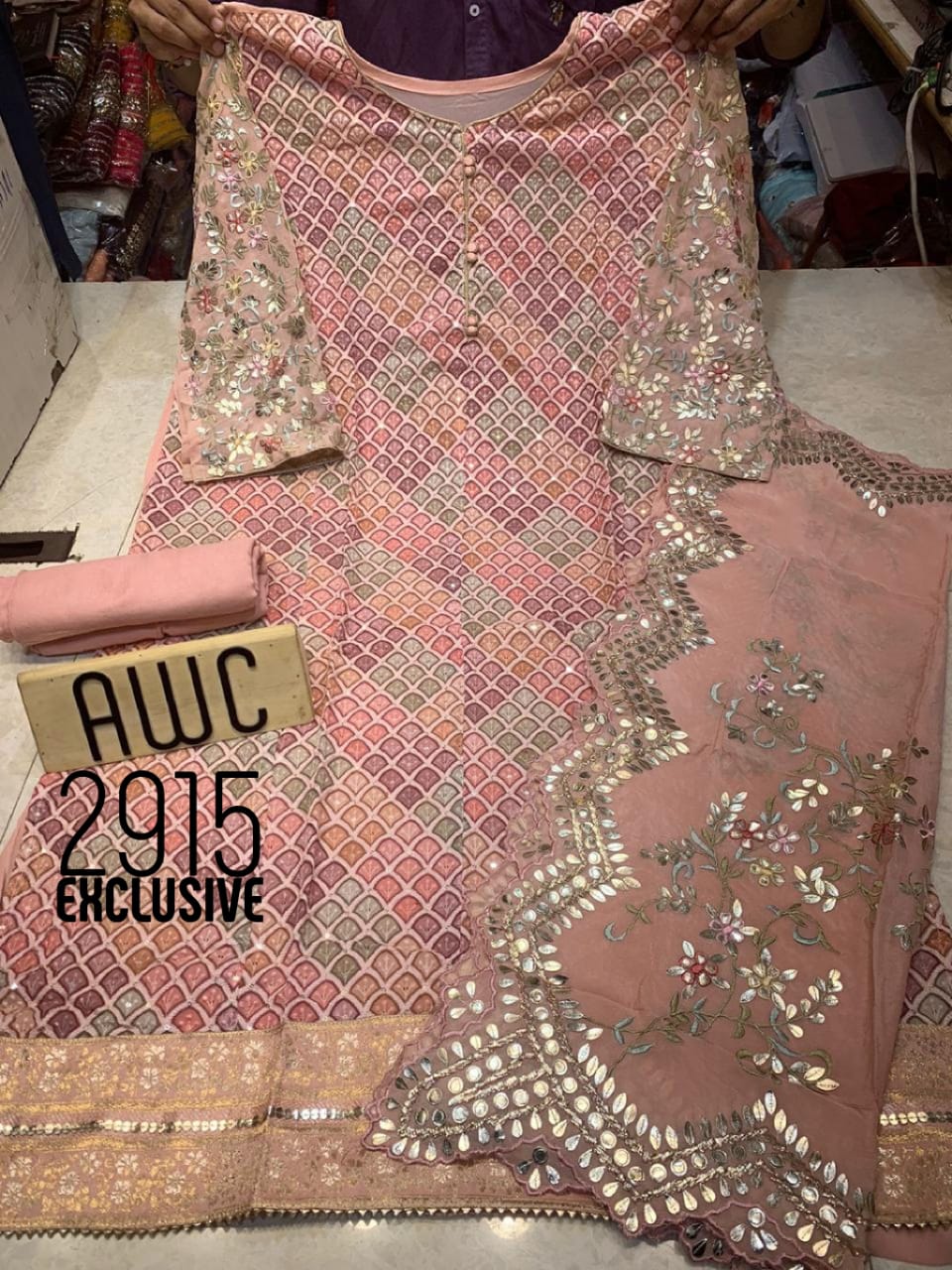 Beautiful Georgette Semi-stitched