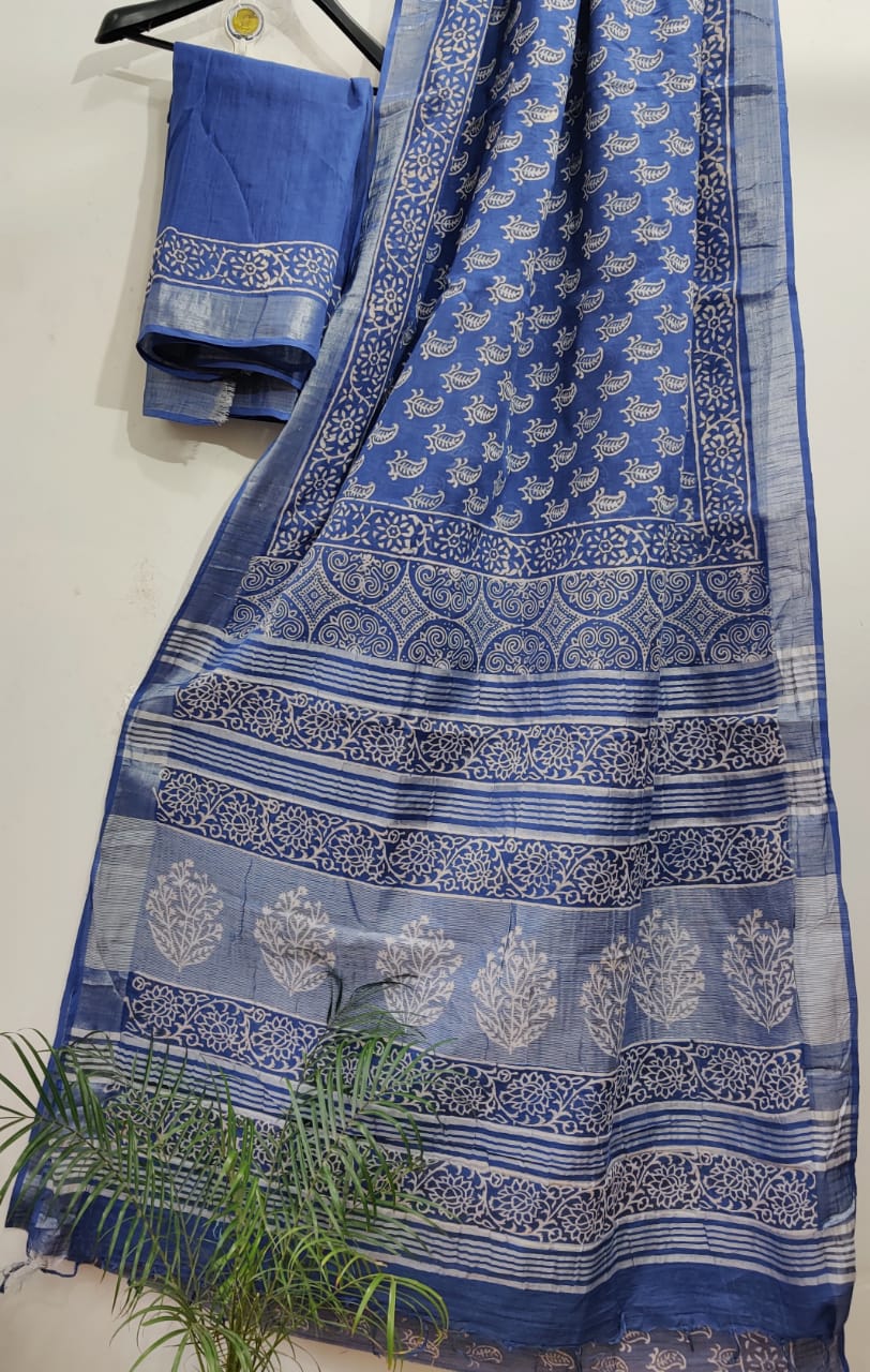 Mix-up collection Bagru Sarees