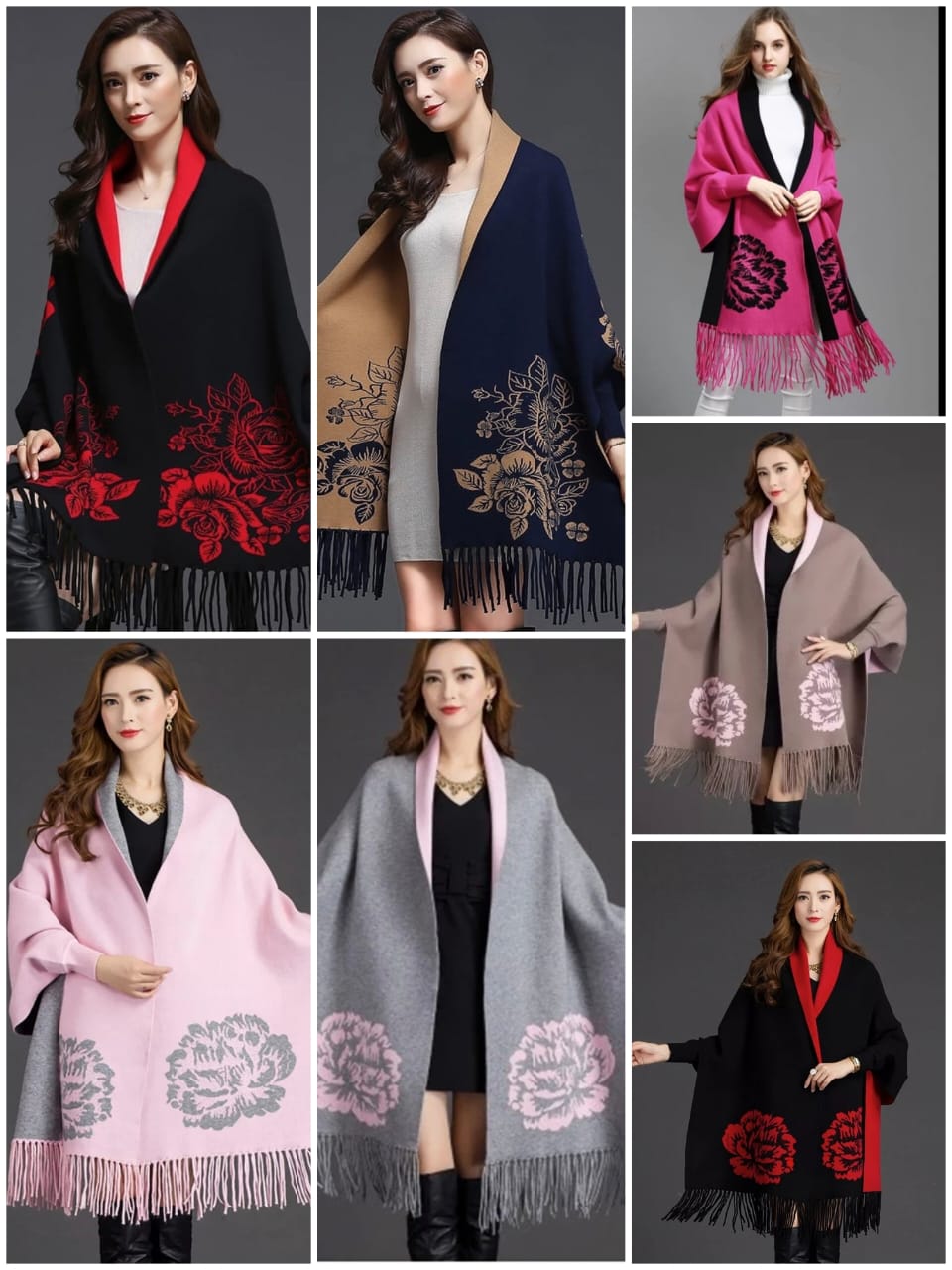Sleeves Poncho/Shawl