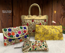 Load image into Gallery viewer, Ethnic Bags set of 4