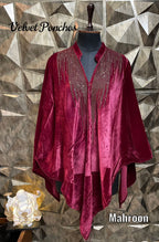 Velvet Ponchos