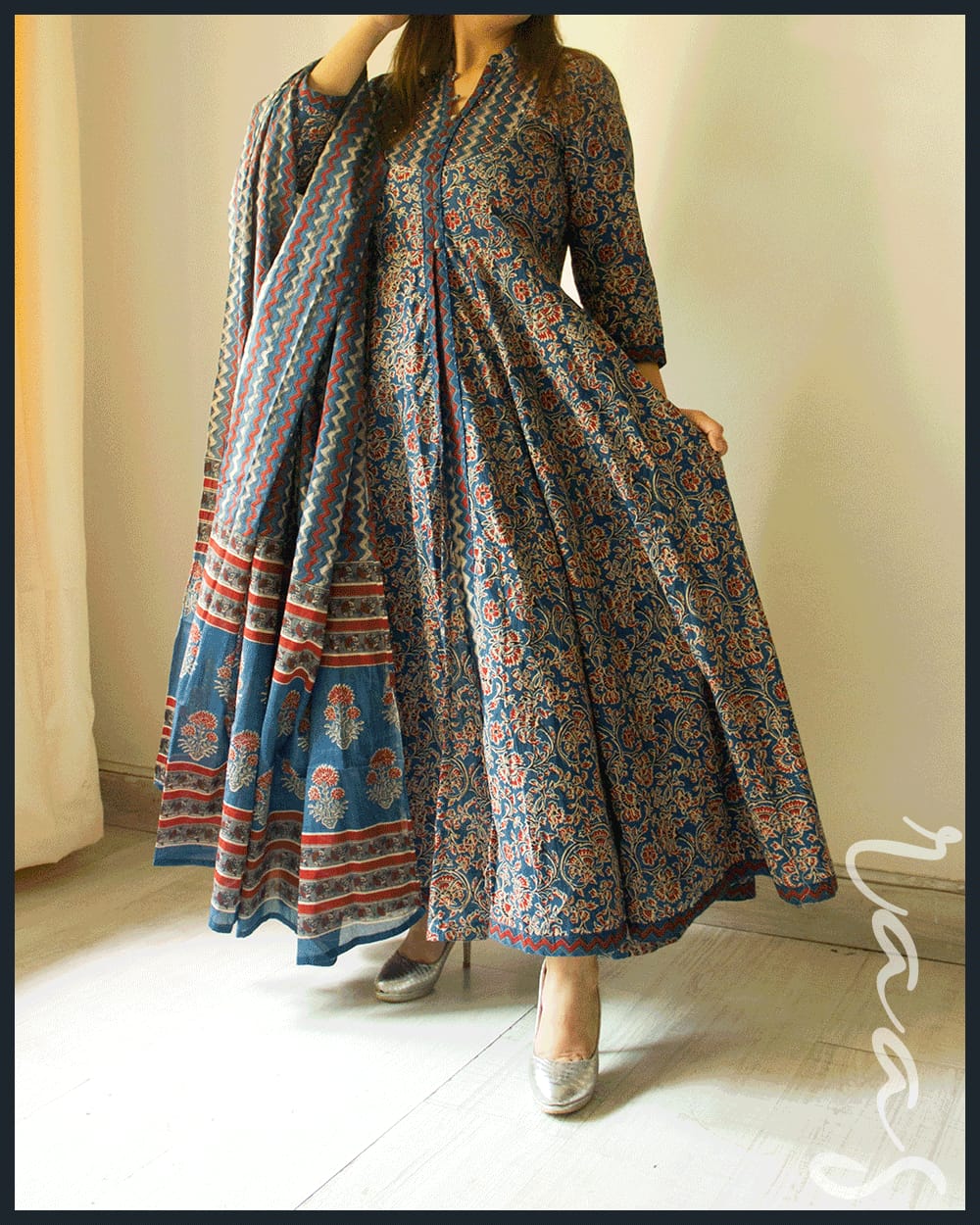 Cotton Double Layered Gown