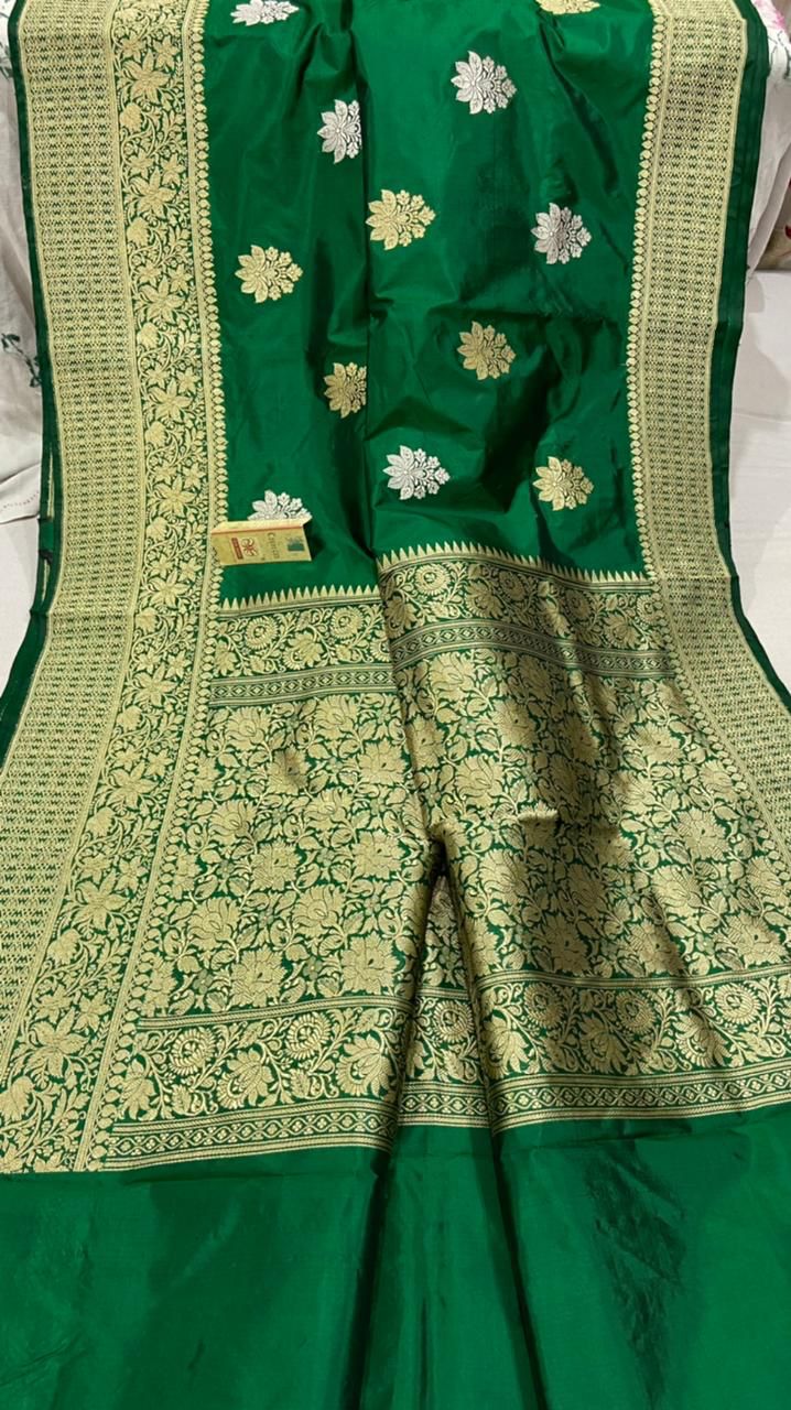 Handloom Benarsi Katan Silk Saree