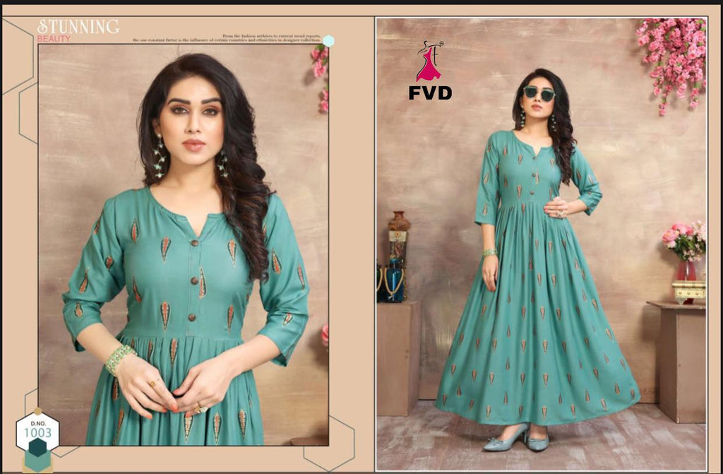 Golden City Long Gown