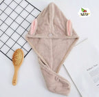 Womens Cleft Lip Ear Towel Hair Cap