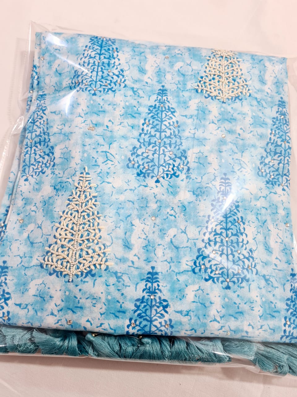 Digital Cotton Printed Shirt, Chiffon Dupatta n Cotton Bottom